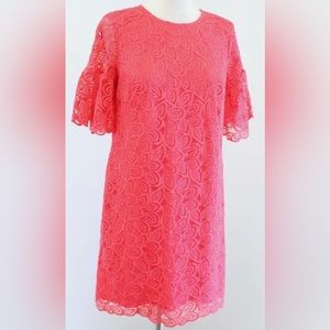 Ann Taylor Leave Lace Flare Shift Dress in size 0P